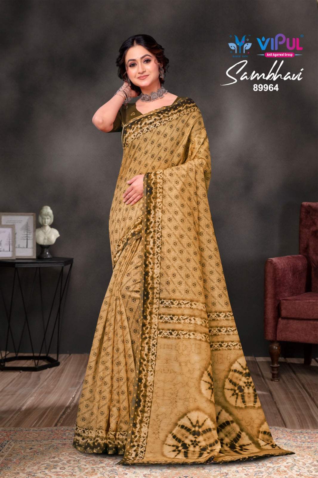 Sambhavi Vipul Cotton Sarees Exporter Ahmedabad