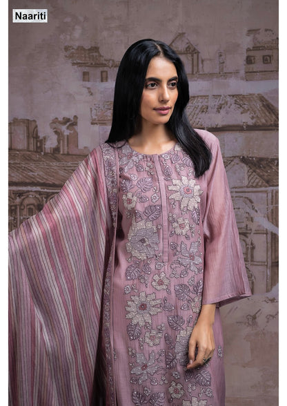 Sameen 2707 Naariti Mul Chanderi Pant Style Suits Supplier