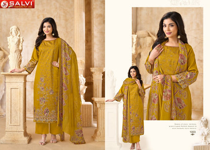 Sameera Salvi Fashion Jam Cotton Pant Style Suits Supplier Ahmedabad