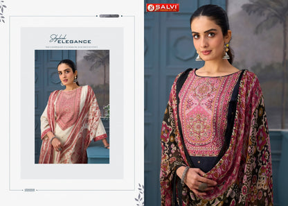 Sameera Vol 2 Salvi Fashion Jam Cotton Pant Style Suits Manufacturer India