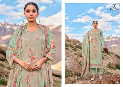 Sameksha Rupali Viscose Pashmina Suits Wholesale Price