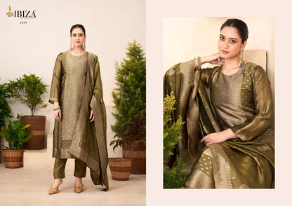 Samia Vol 2 Ibiza Silk Jacquard Pant Style Suits Wholesaler Gujarat