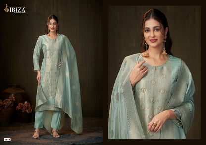 Samia Vol 5 Ibiza Banglori Silk Pant Style Suits Exporter