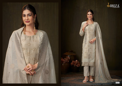 Samia Vol 5 Ibiza Banglori Silk Pant Style Suits Exporter