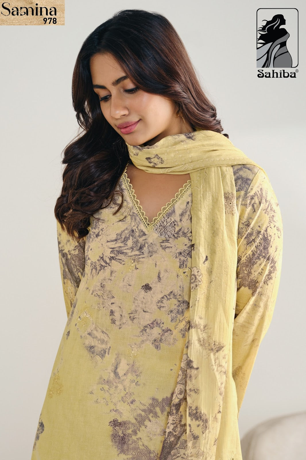 Samina Sahiba Pure Cotton Pant Style Suits Wholesale Price