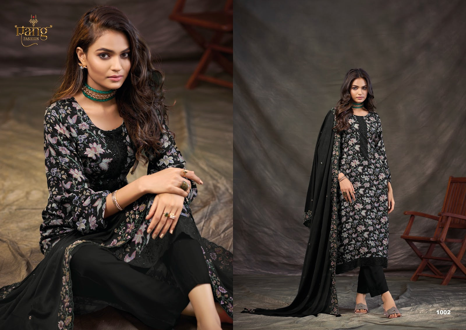 Samira Rang Fashion Viscose Pant Style Suits Exporter