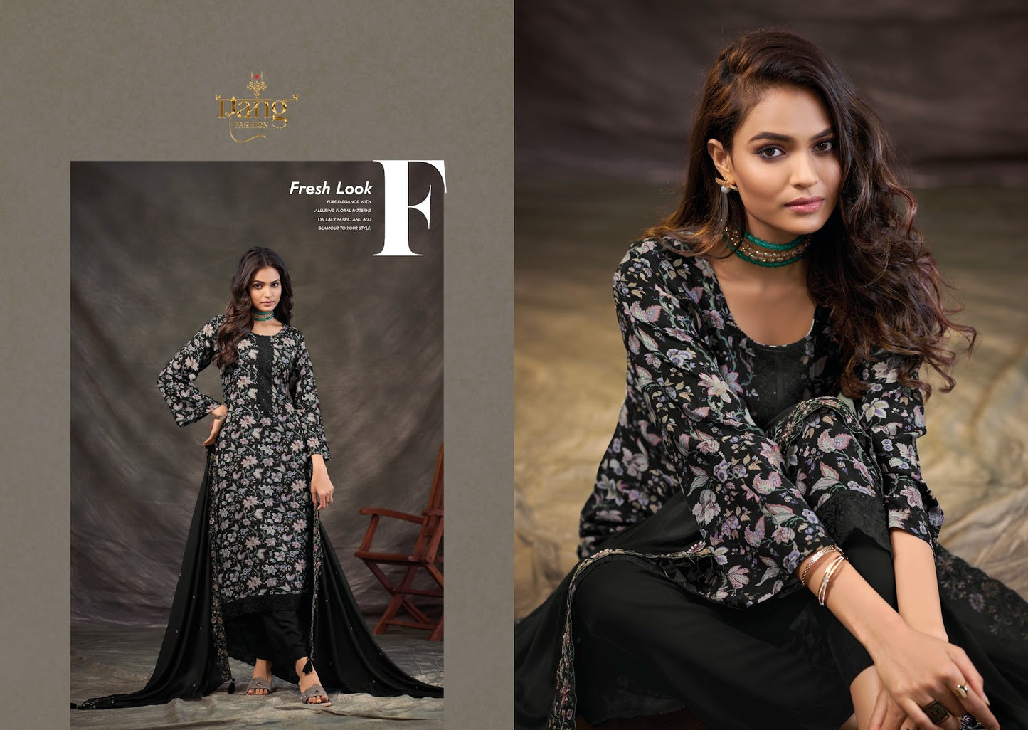 Samira Rang Fashion Viscose Pant Style Suits Exporter