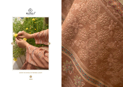 Samira Rupali Viscose Pashmina Suits Manufacturer