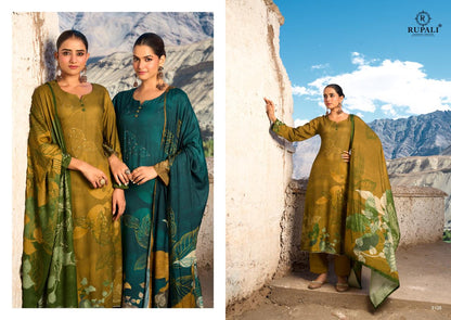 Samithra Rupali Viscose Pashmina Suits Exporter