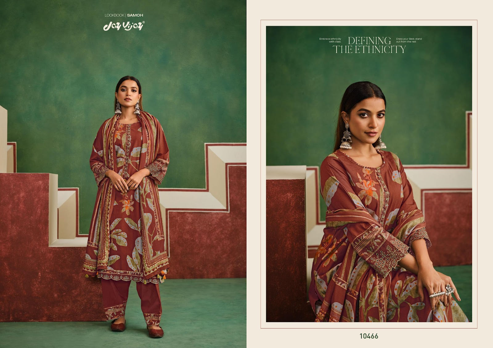 Samoh Jay Vijay Pashmina Suits Exporter