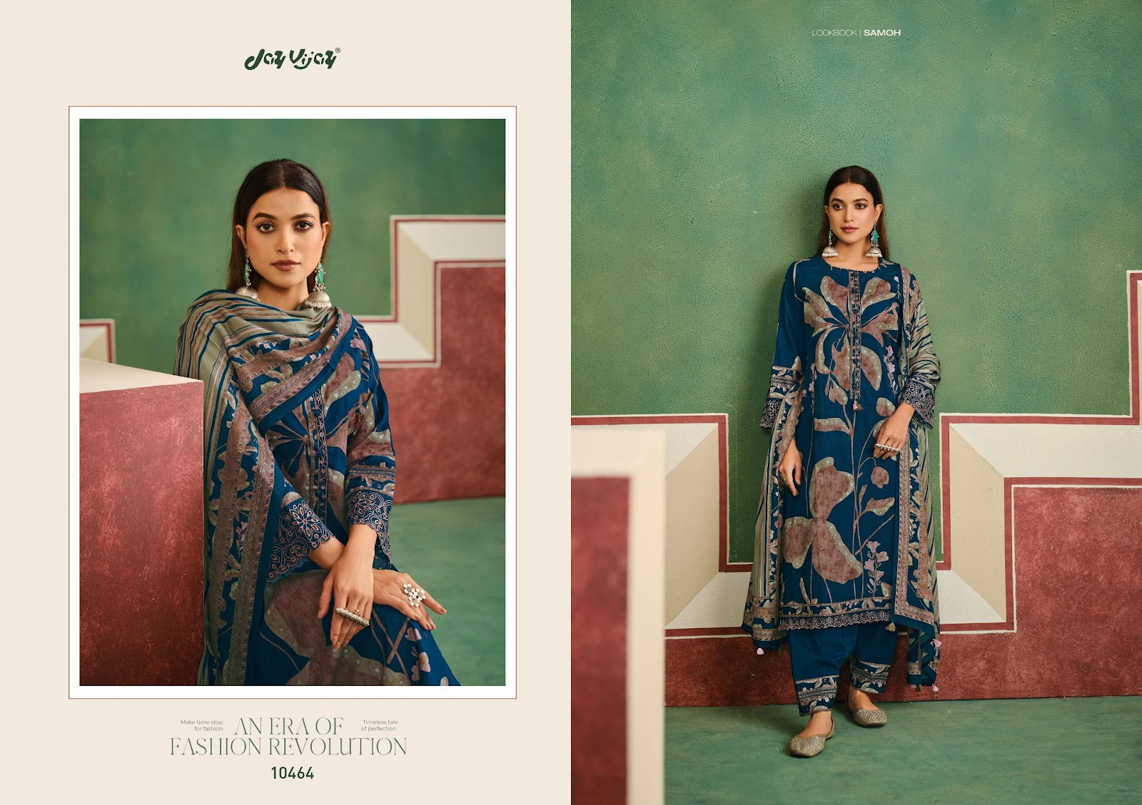 Samoh Jay Vijay Pashmina Suits Exporter