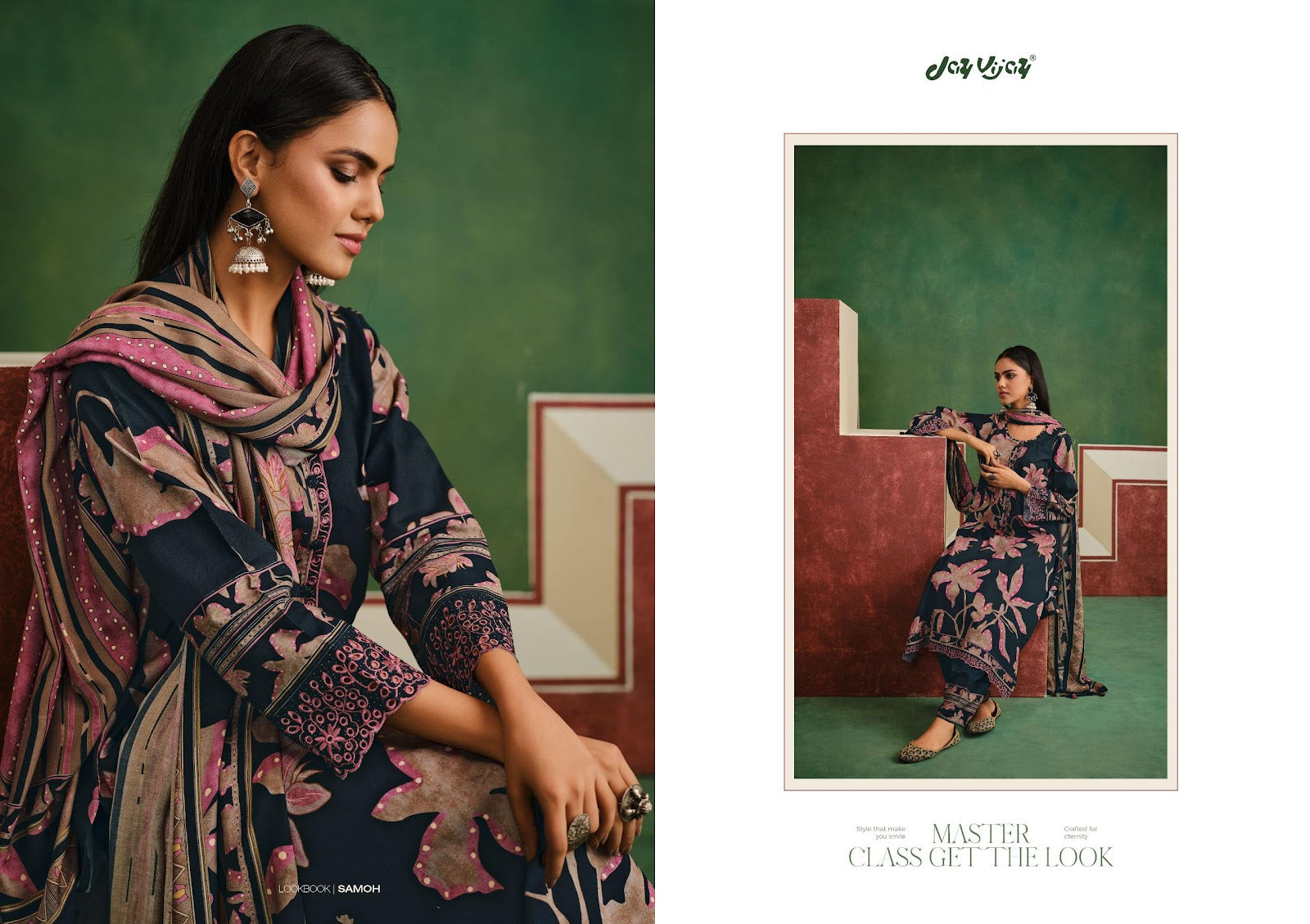 Samoh Jay Vijay Pashmina Suits Exporter