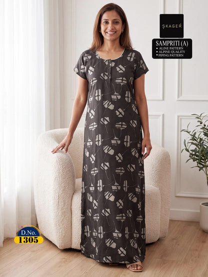 Sampriti A Skager Alpine Night Gowns Wholesaler India