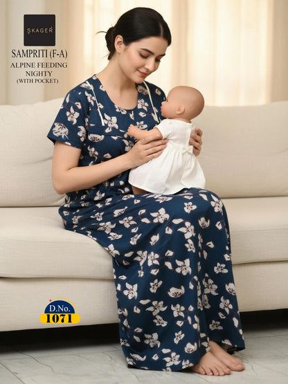 Sampriti Skager Alpine Feeding Night Gown Supplier