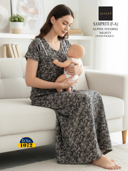 Sampriti Skager Alpine Feeding Night Gown Supplier
