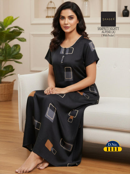 Sampriti Skager Alpine Night Gowns Manufacturer India