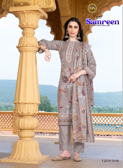 Samreen Harshit Fashion Cambric Karachi Salwar Suits Exporter India