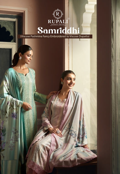 samriddhi rupali pashmina suits manufacturer india