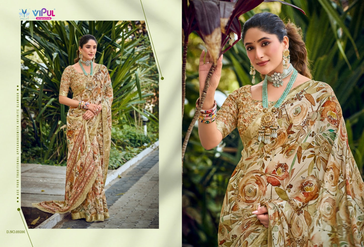 Samriddhi Vipul Georgette Sarees Supplier India