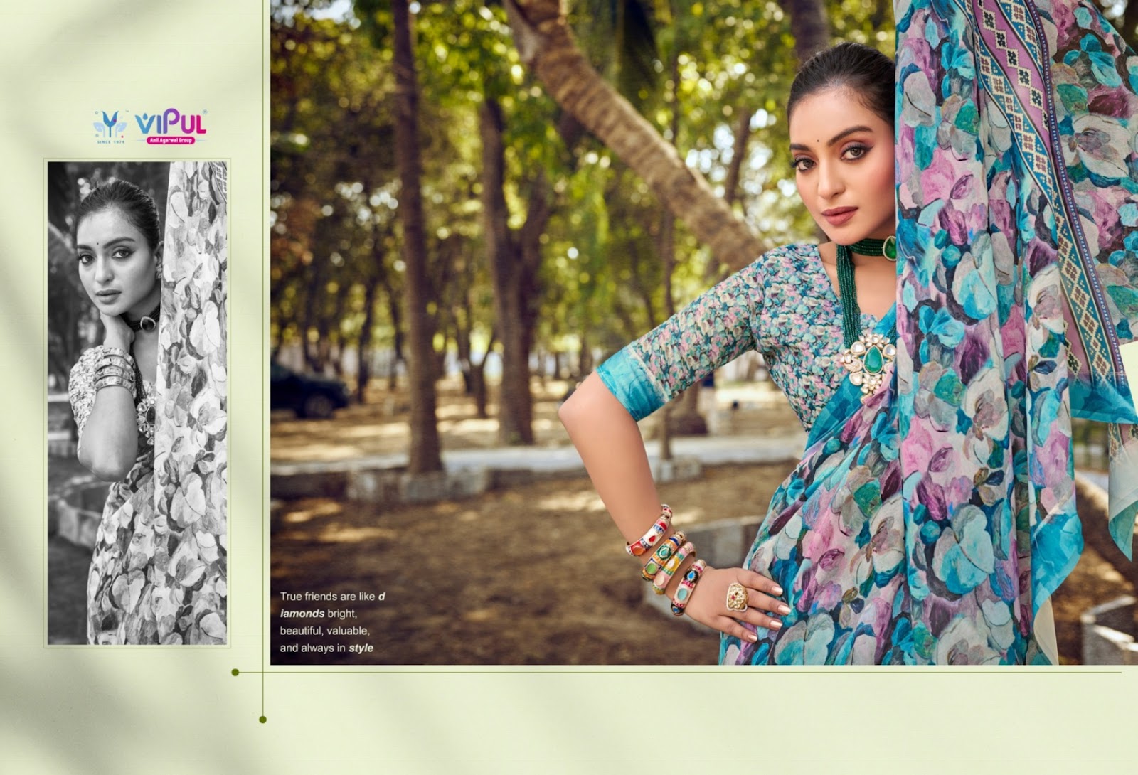 Samriddhi Vipul Georgette Sarees Supplier India