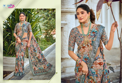Samriddhi Vipul Georgette Sarees Supplier India
