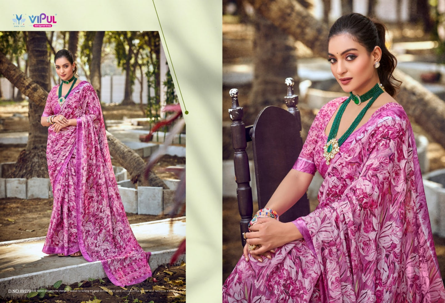 Samriddhi Vipul Georgette Sarees Supplier India