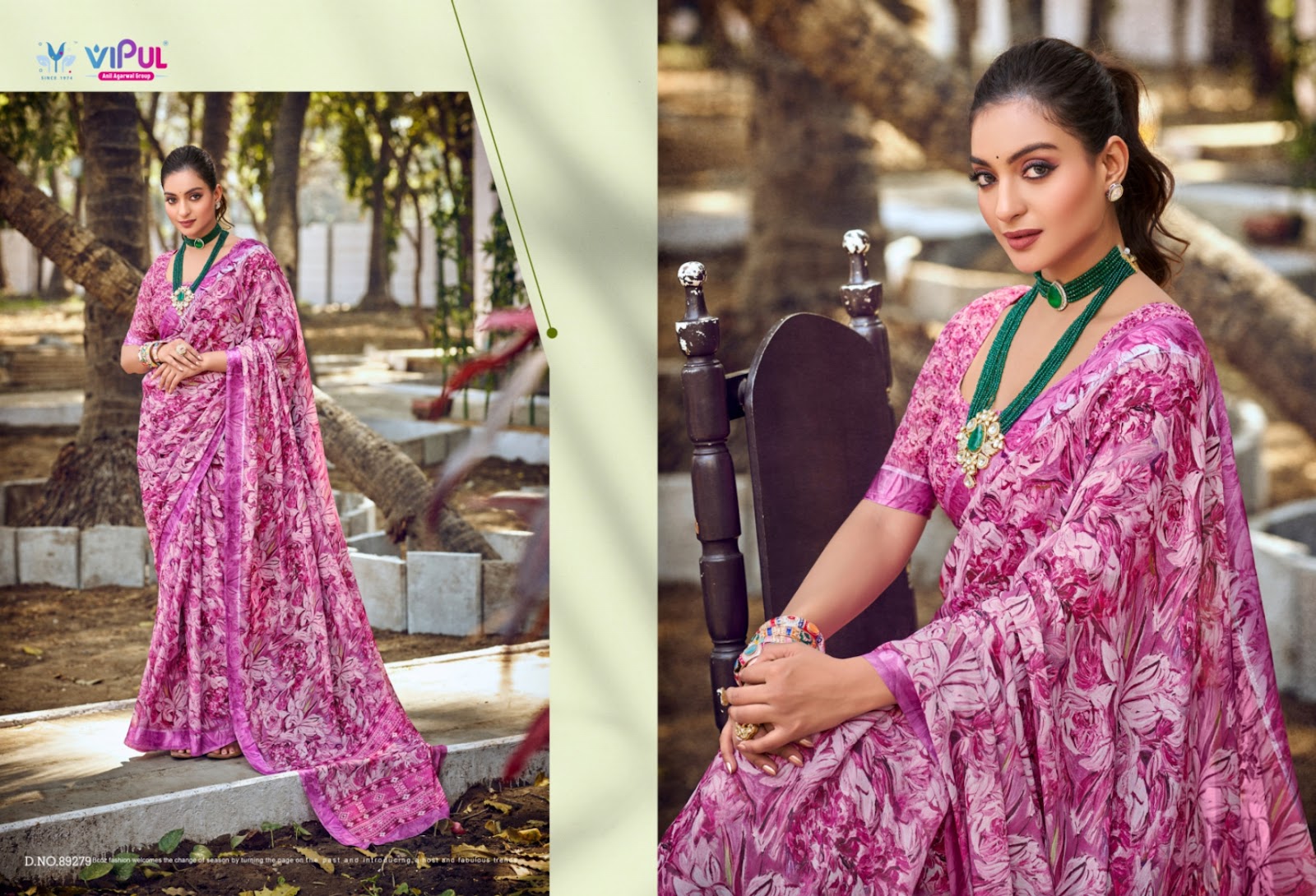 Samriddhi Vipul Georgette Sarees Supplier India