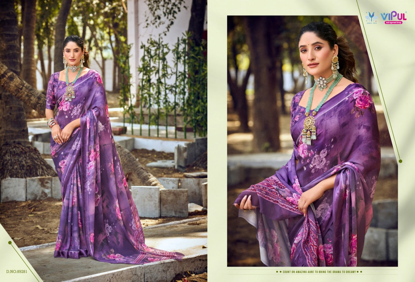 Samriddhi Vipul Georgette Sarees Supplier India