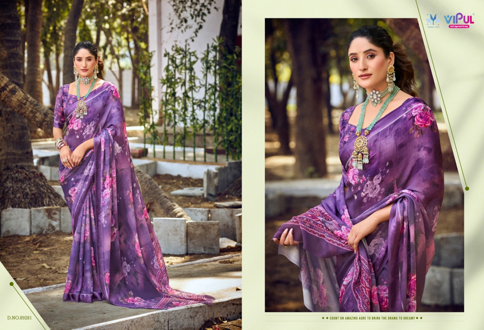 Samriddhi Vipul Georgette Sarees Supplier India