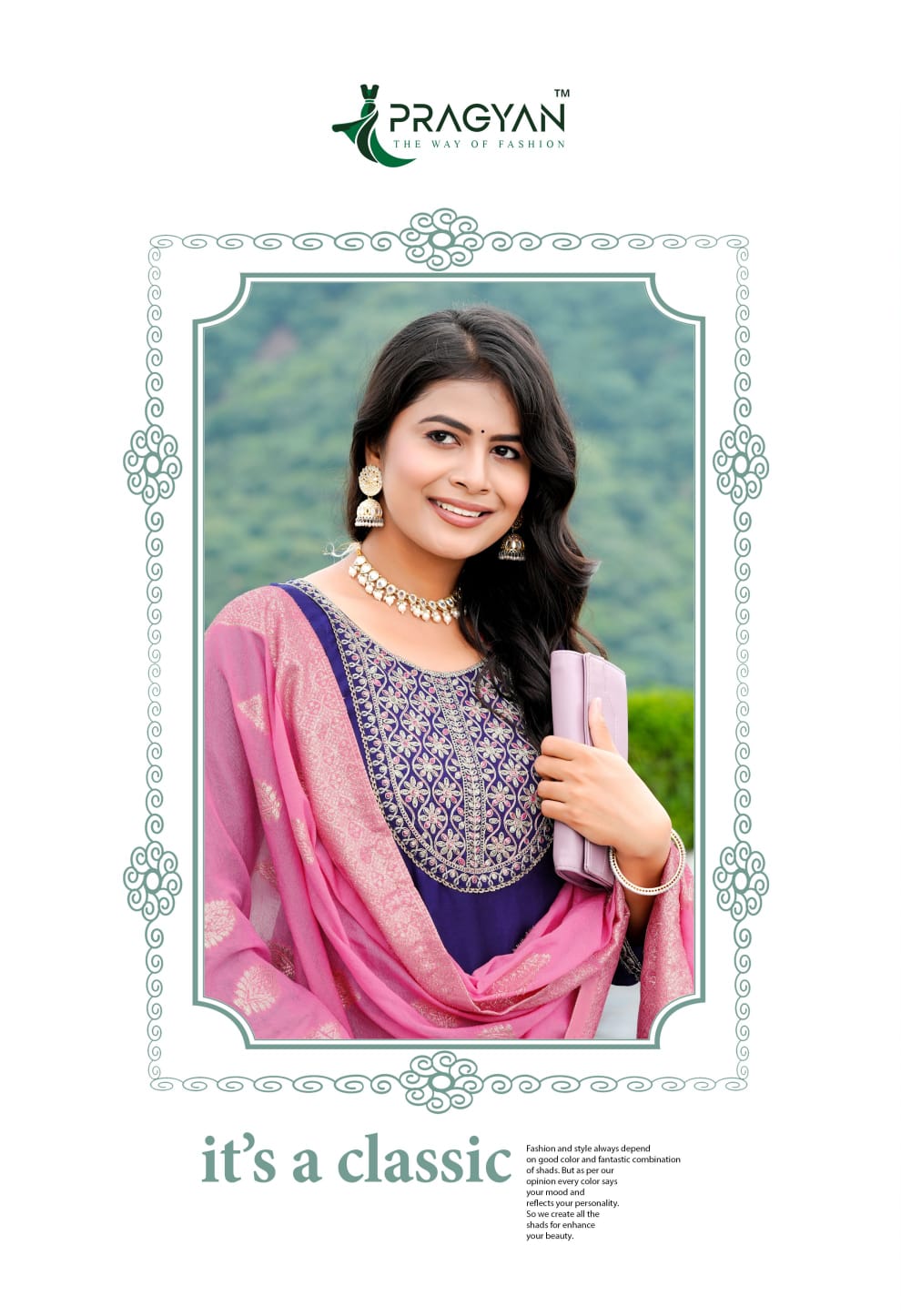 Samriddhi Vol 2 Pragyan Vichitra Readymade Anarkali Suits Exporter India