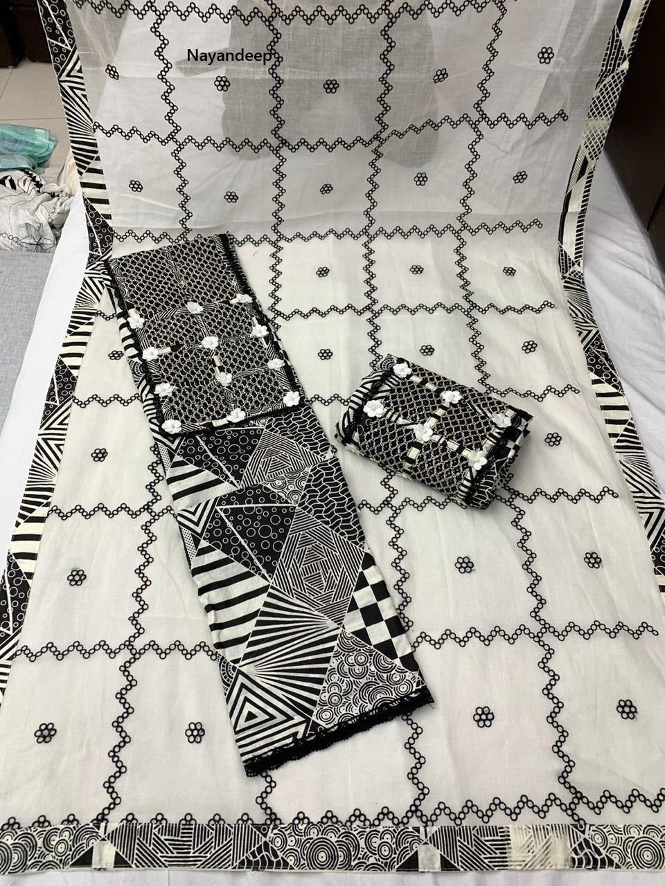 Samridhi Nayandeep Cotton Dress Material Manufacturer Gujarat