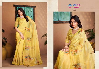 Samyukta Vipul Cotton Silk Sarees Exporter India