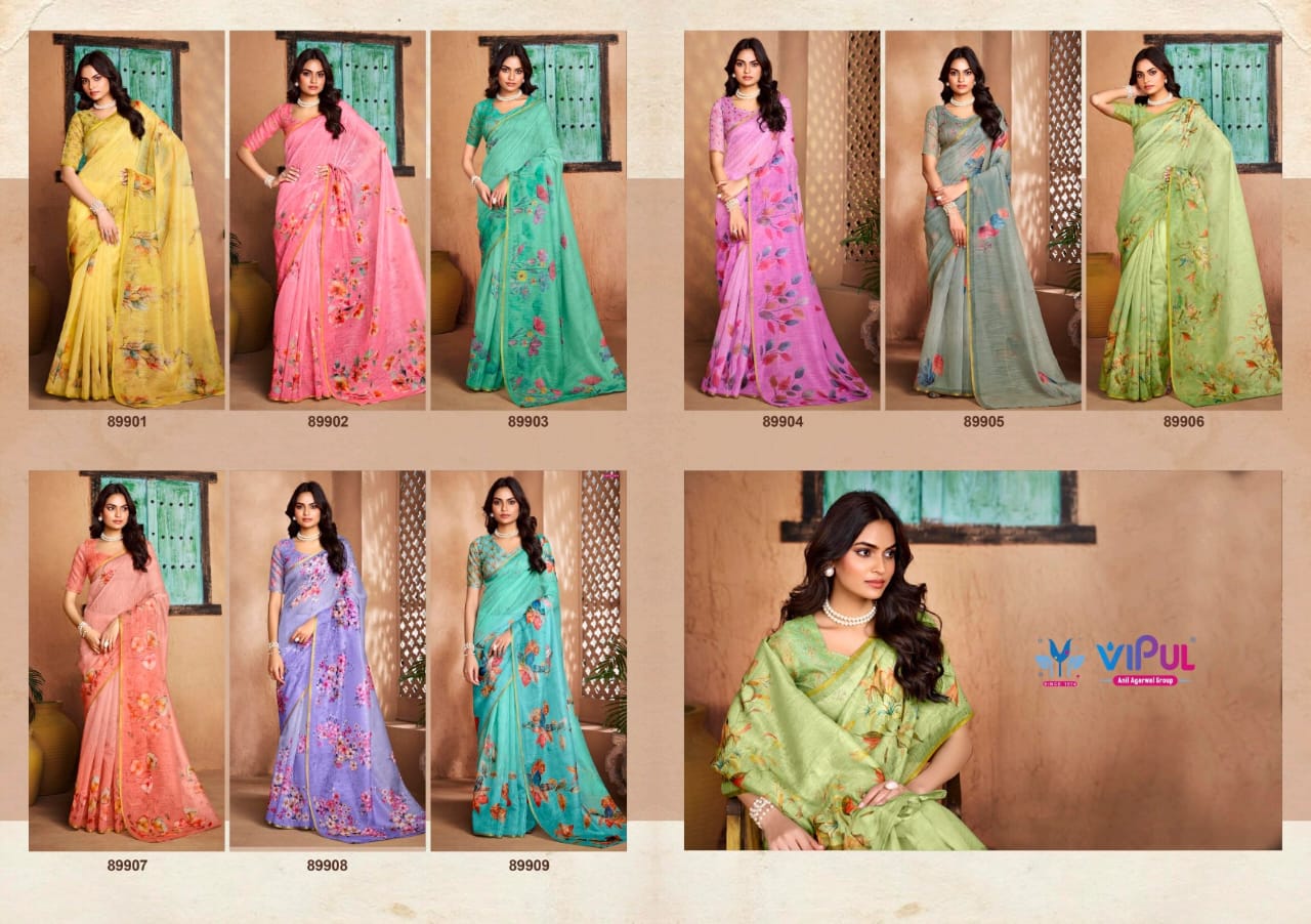 Samyukta Vipul Cotton Silk Sarees Exporter India