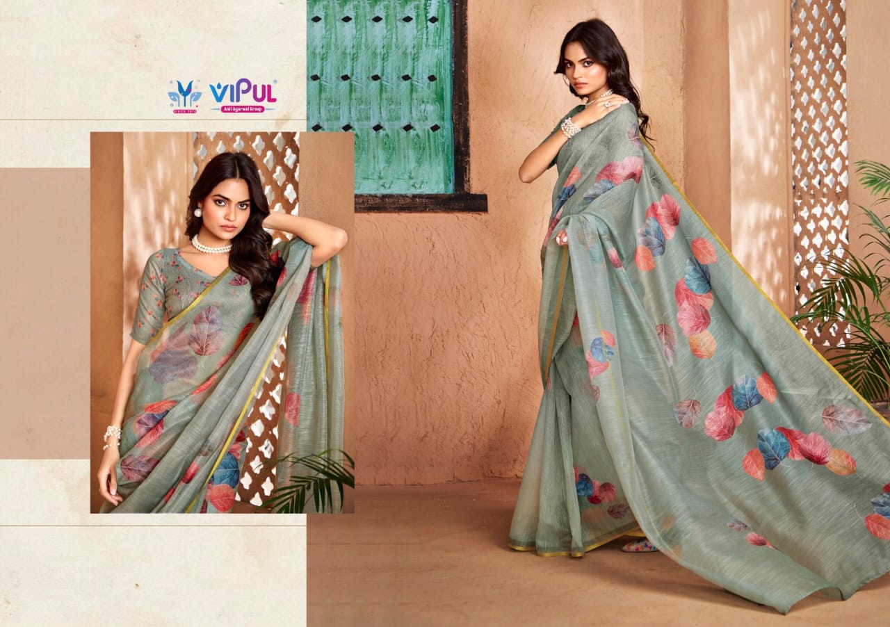 Samyukta Vipul Cotton Silk Sarees Exporter India
