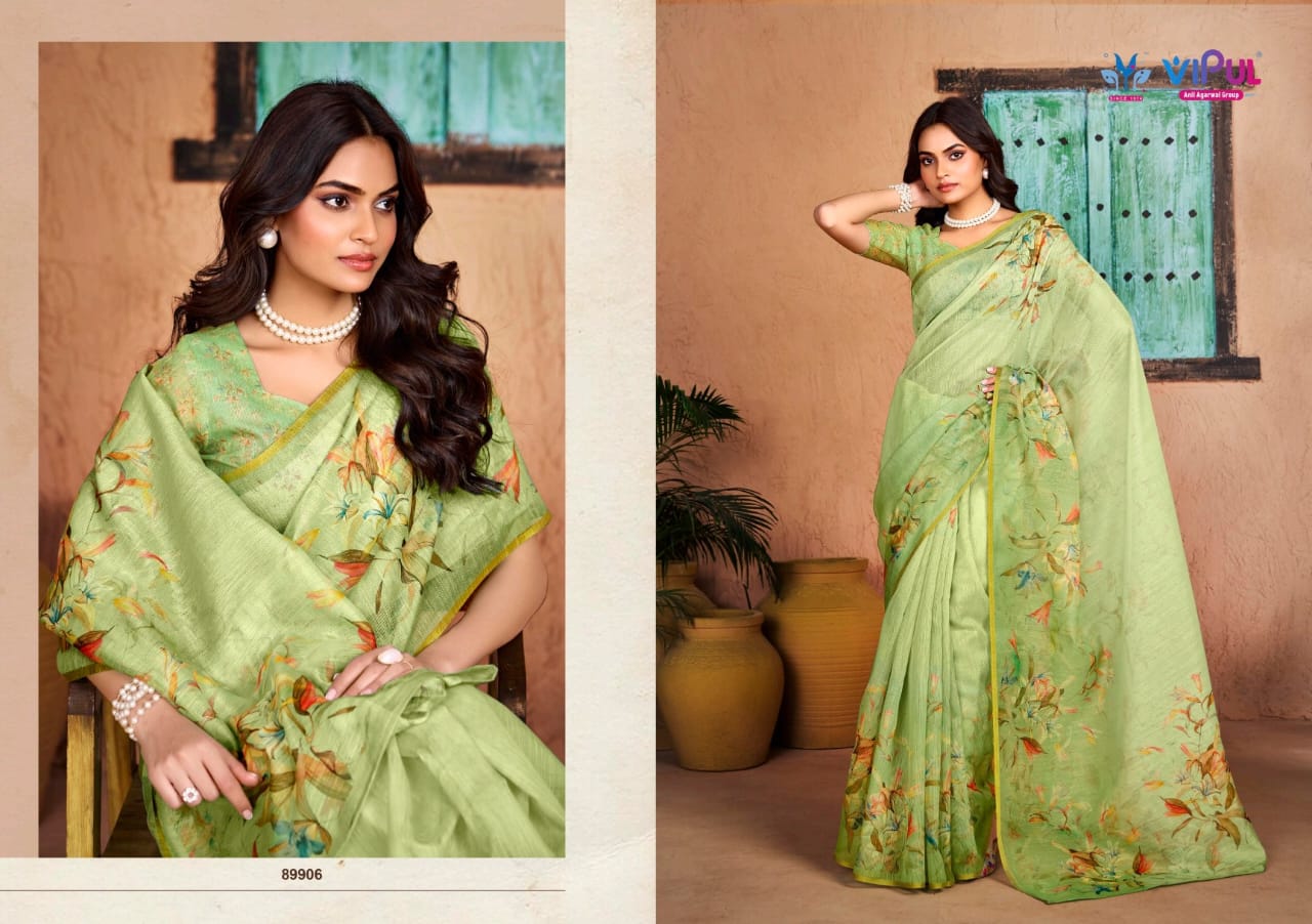 Samyukta Vipul Cotton Silk Sarees Exporter India