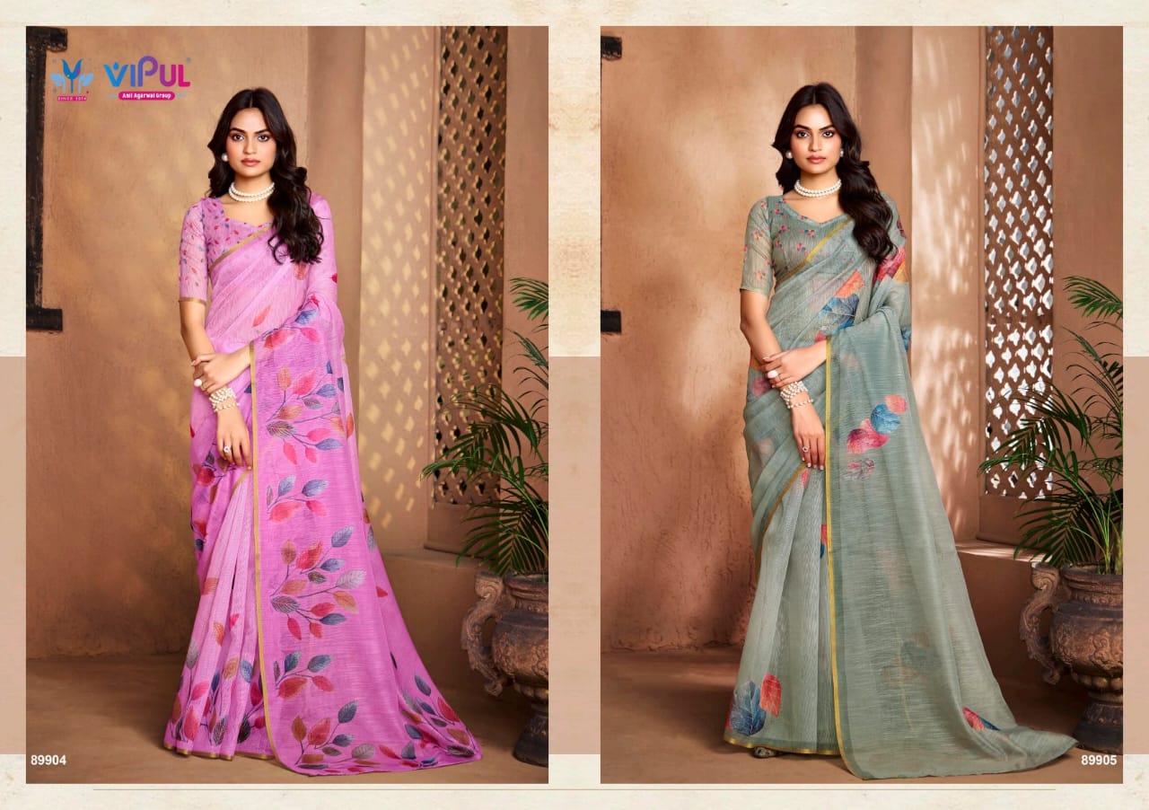 Samyukta Vipul Cotton Silk Sarees Exporter India