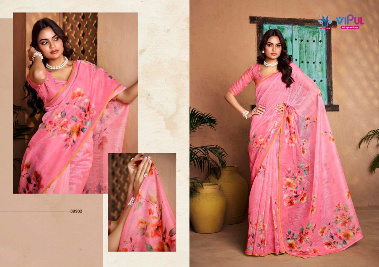 Samyukta Vipul Cotton Silk Sarees Exporter India