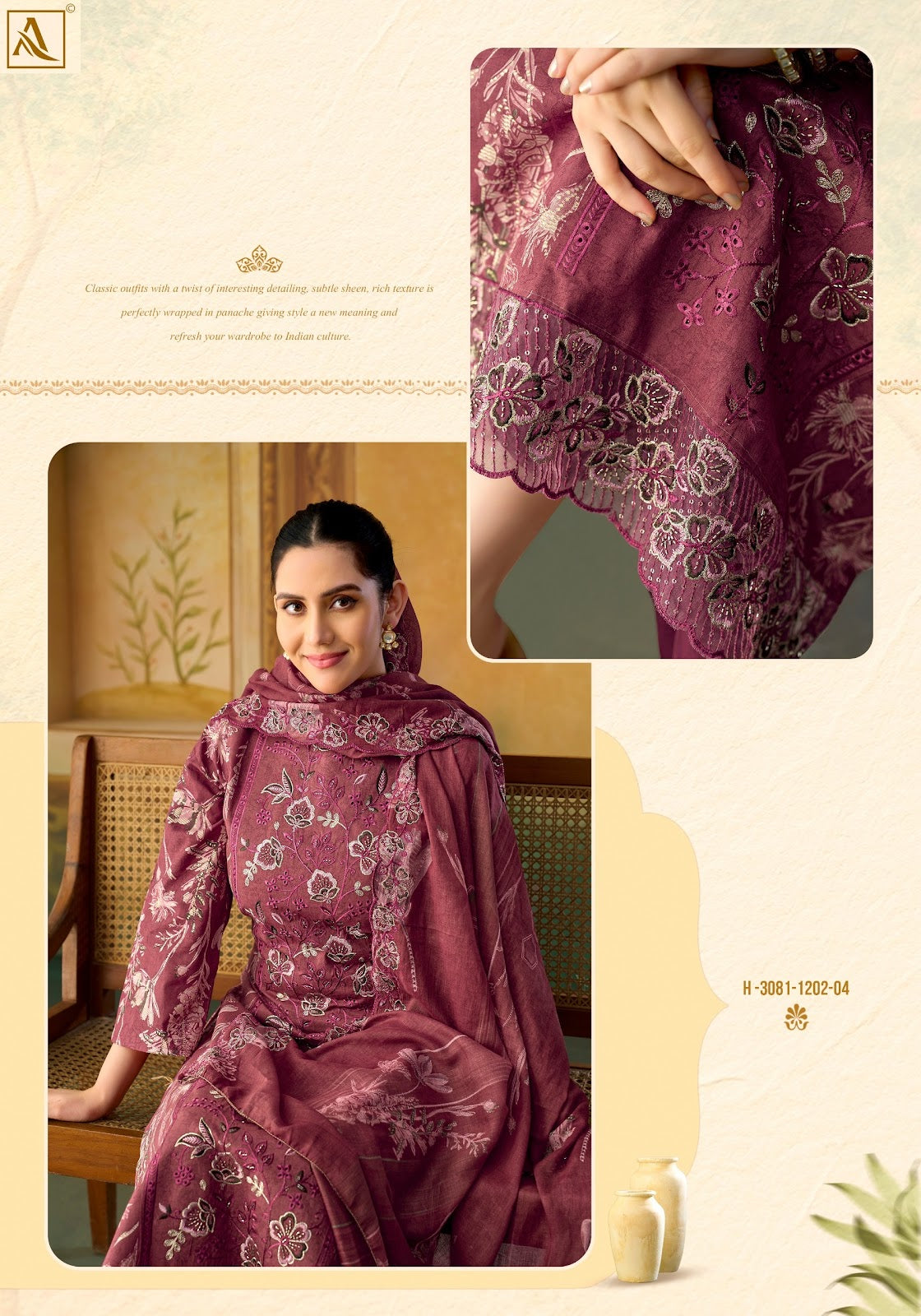 Sana And Sara Edition 2 Alok Cambric Cotton Karachi Salwar Suits Supplier India