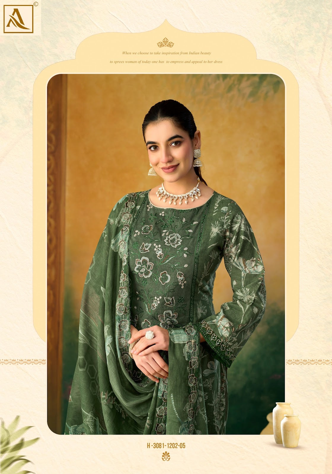 Sana And Sara Edition 2 Alok Cambric Cotton Karachi Salwar Suits Supplier India