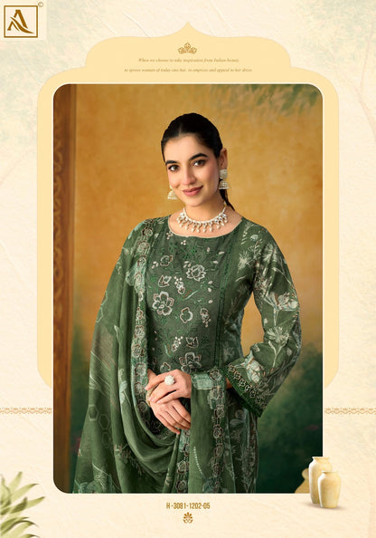 Sana And Sara Edition 2 Alok Cambric Cotton Karachi Salwar Suits Supplier India