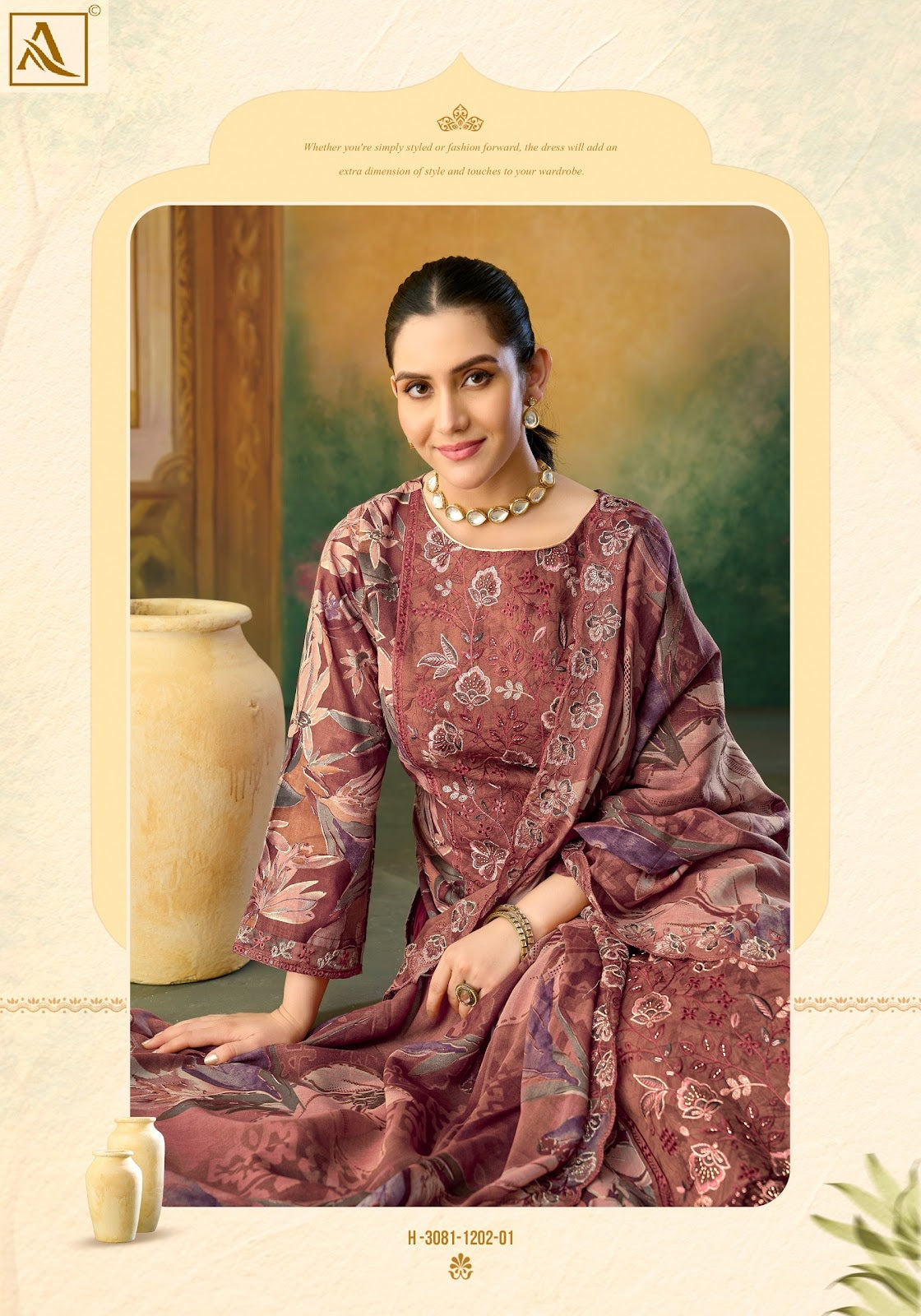 Sana And Sara Edition 2 Alok Cambric Cotton Karachi Salwar Suits Supplier India