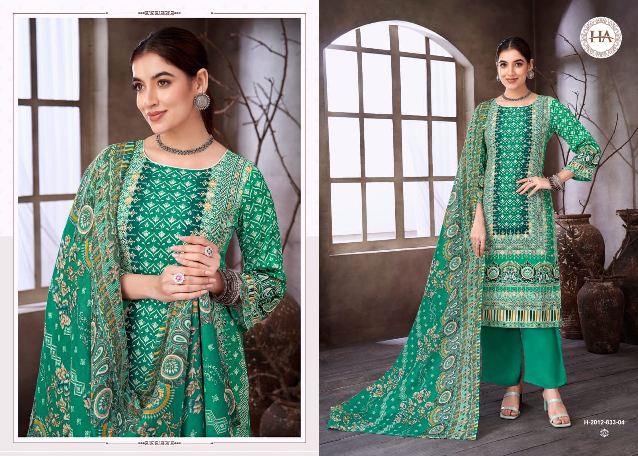 Sana Noor Edition 5 Harshit Fashion Viscose Reyon Karachi Salwar Suits Manufacturer Gujarat