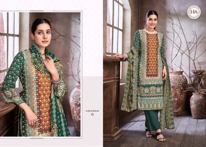 Sana Noor Edition 5 Harshit Fashion Viscose Reyon Karachi Salwar Suits Manufacturer Gujarat
