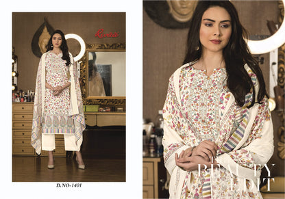 Sana Rivaa Cotton Pant Style Suits Wholesale Rate