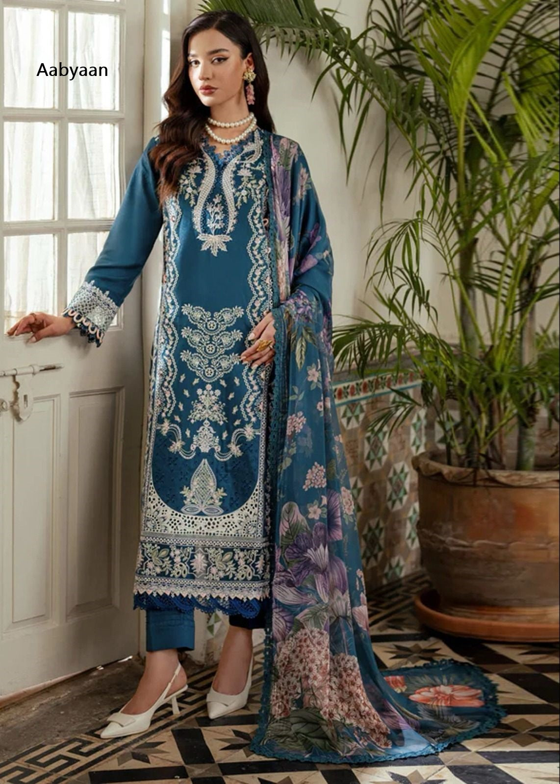 Sana Safina Special Edition Luxury Cotton Collection Aabyaan Karachi Salwar Suits Exporter Gujarat