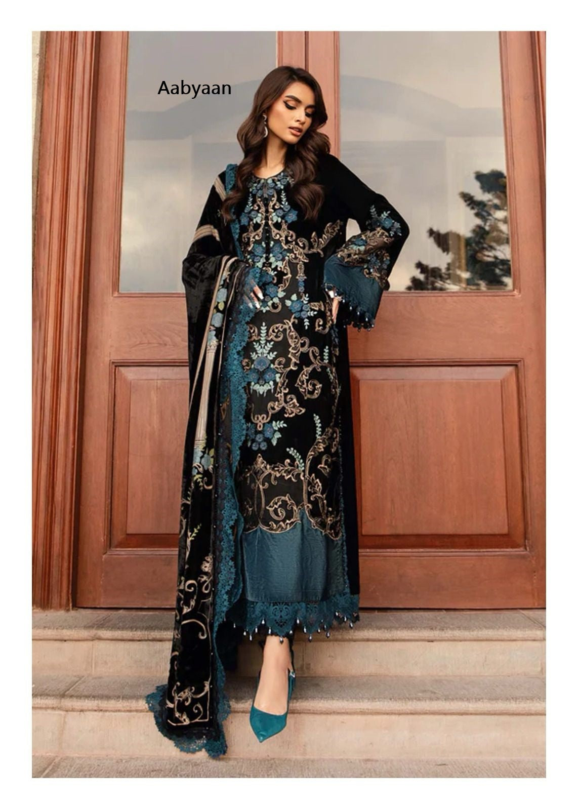 Sana Safina Special Edition Luxury Cotton Collection Aabyaan Karachi Salwar Suits Exporter Gujarat