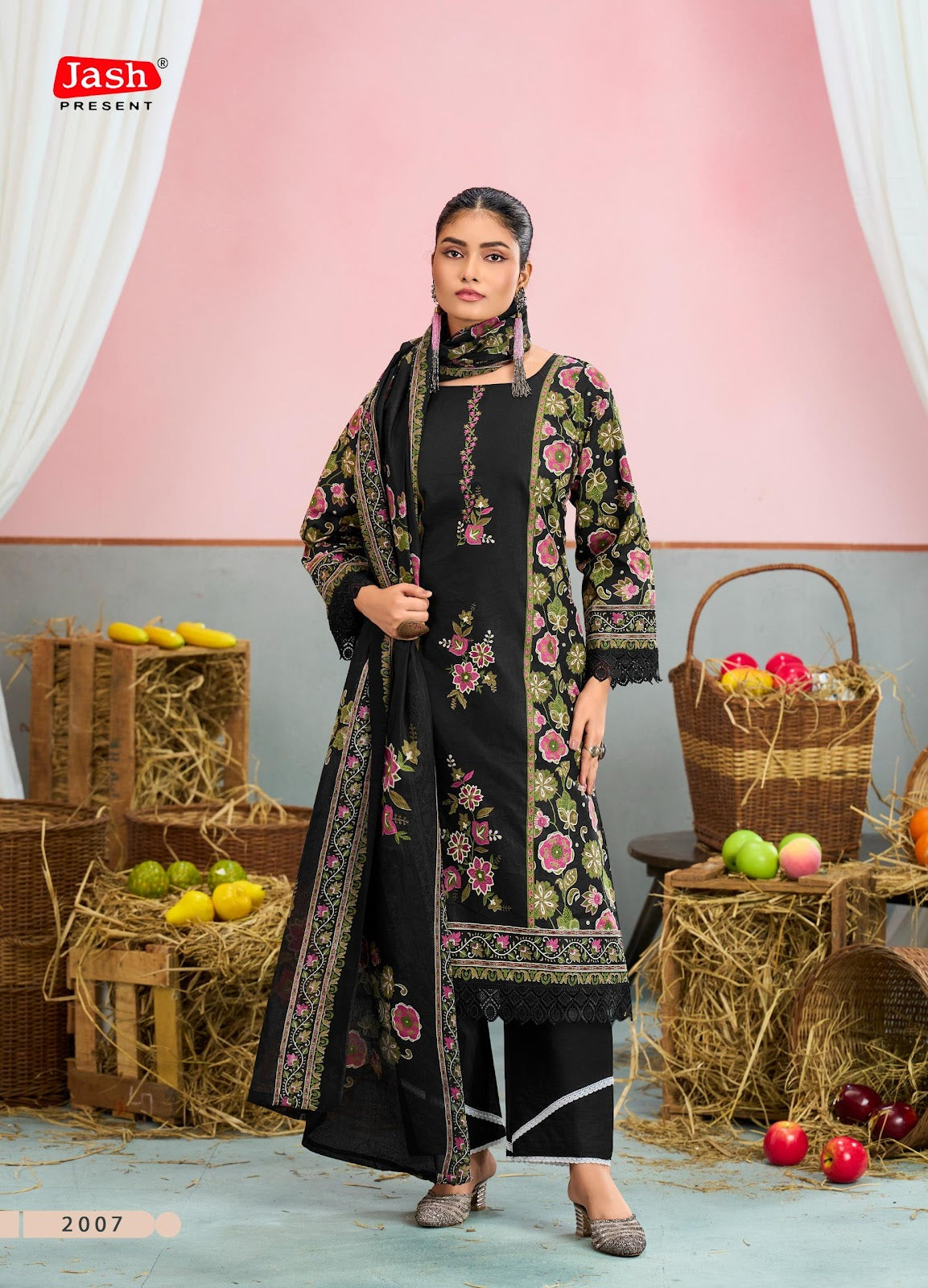 Sana Safina Vol 2 Jash Mix Cotton Karachi Salwar Suits Exporter
