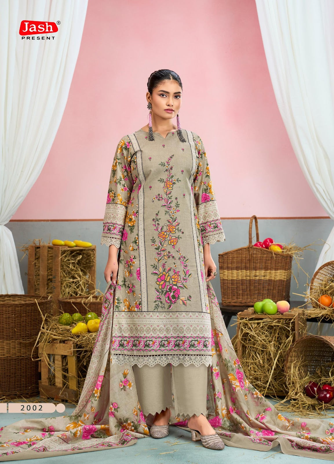 Sana Safina Vol 2 Jash Mix Cotton Karachi Salwar Suits Exporter