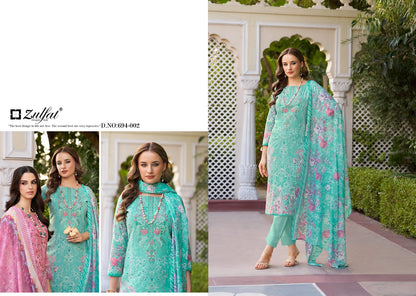 Sana Safina Vol 2 Zulfat Designer Cotton Karachi Salwar Suits Supplier Gujarat