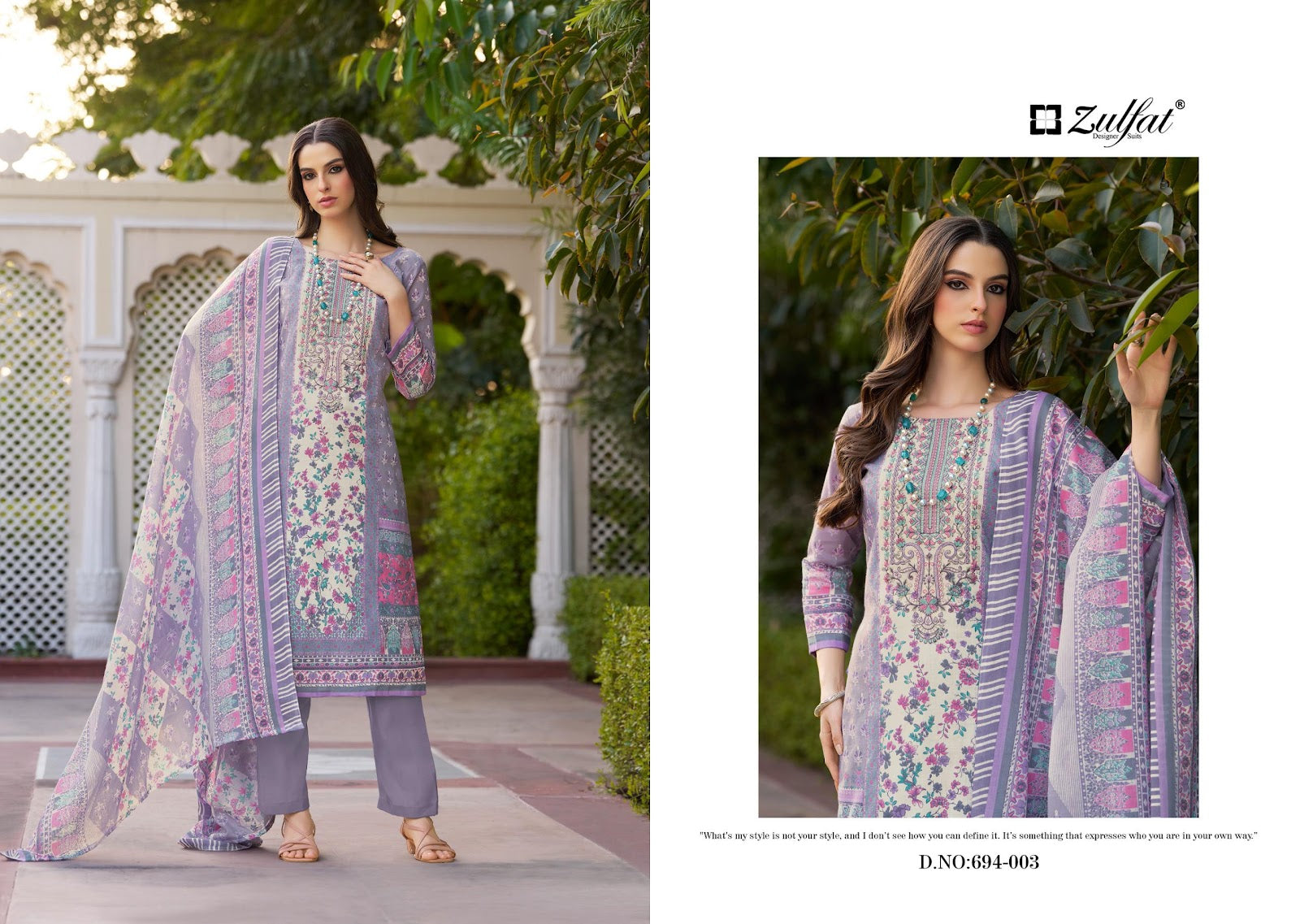 Sana Safina Vol 2 Zulfat Designer Cotton Karachi Salwar Suits Supplier Gujarat